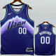 25-26 JAZZ MARKKANEN #00 Purple Top Quality Hot Pressing NBA Jersey