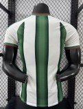 2026 Mexico White Green Special Edition Player Version Soccer Jersey