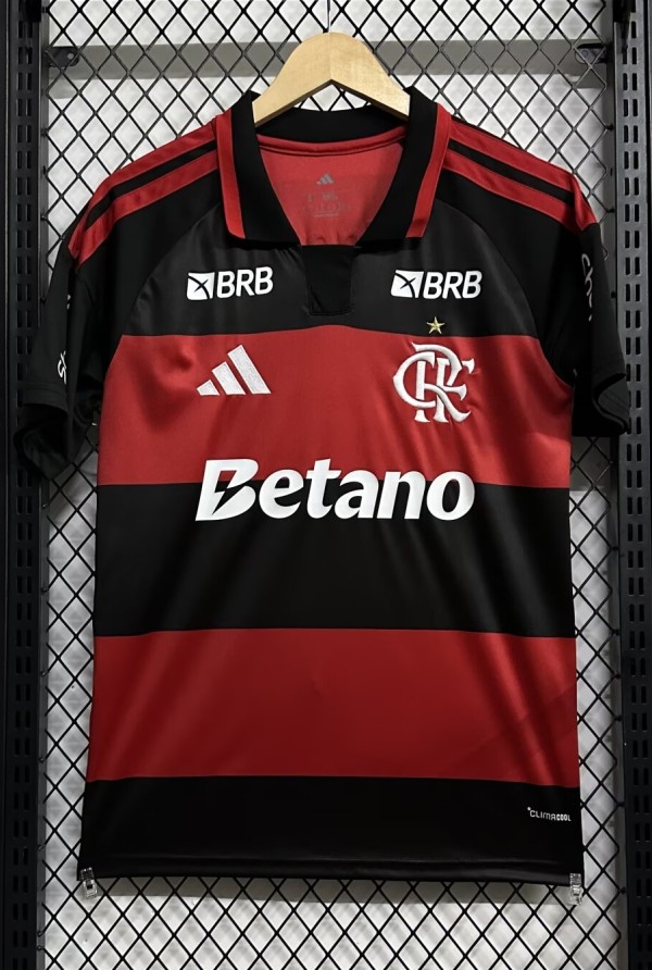 2026 Flamengo Home Fans Soccer Jersey*全广告