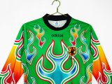 1998 Japan goalkeeper Long Sleeve Retro Soccer Jersey