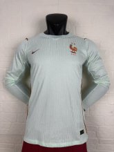 2026 France Away Long Sleeves Player Version Soccer Jersey*长袖球员