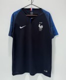 2018 France Home Retro Soccer Jersey