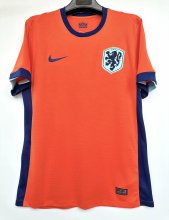 2024 NetherIands European Cup Home Fans Soccer Jersey
