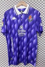 26-27 Real Valladolid Retro Version Fans Soccer Jersey
