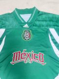 26-27 Mexico Green Retro Version Fans Soccer Jersey
