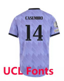 22-23 RMA Away 1:1 Fans Soccer Jersey