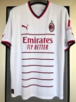 22-23 ACM Away Fans Soccer Jersey 22-23 ACM Away Fans Soccer Jersey