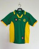 1998 Cameroon Home Retro Soccer Jersey