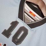 MARADONA 10# Argentina Home Retrot Soccer Jersey 2001