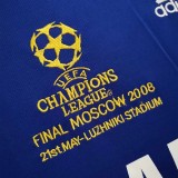 2007-2008 CHE Home Retro Soccer Jersey (Final MOSCOW 2008)