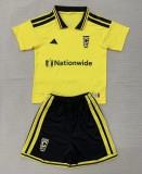 26-27 Columbus Crew Home Kids Soccer Jersey