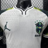 26-27 Brazil White Special Edition Player Version Soccer Jersey