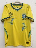 2026 Brazil Embroidered Version Fans Soccer Jersey