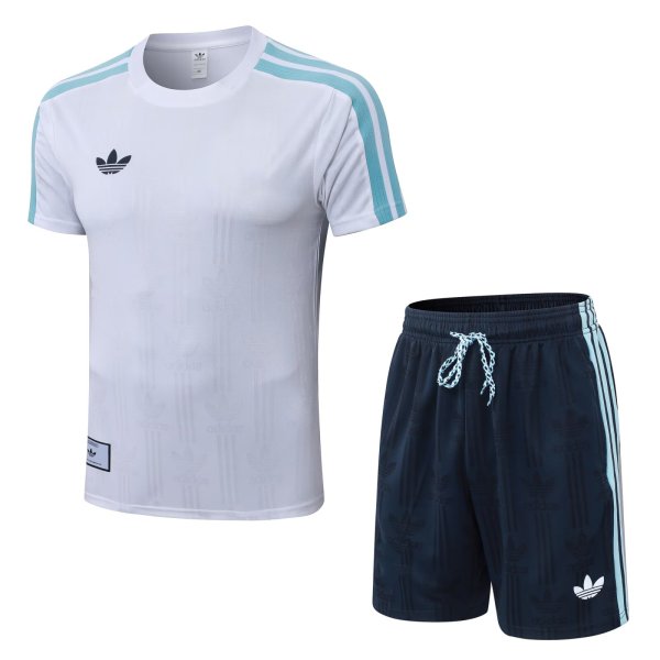 26-27 AD White High Quality Player Version Training Short Suit (球员套装)