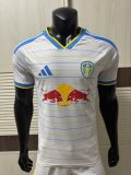26-27 Leeds United Home Player Version Soccer Jersey