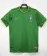 1998 Brazil Green Retro Soccer Jersey