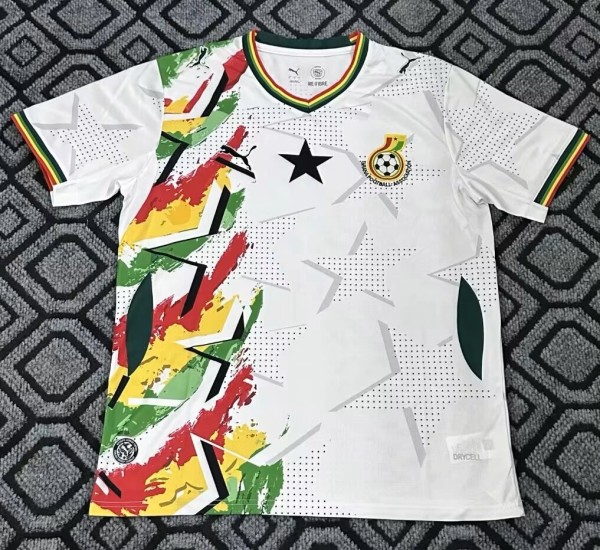 26-27 Ghana Special Edition Fans Soccer Jersey