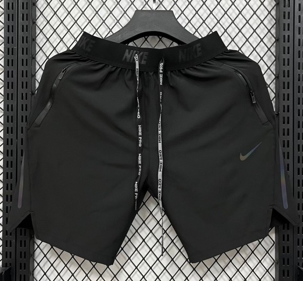 2026 NK Black Casual Short Pants
