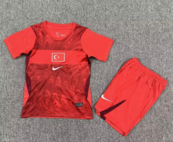 2026 World Cup Turkey Away Kids Soccer Jersey