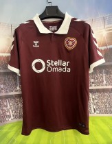 26-27 Heart of Midlothian Home Fans Soccer Jersey
