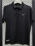 2026 NK Black Ice Silk Polo Short Sleeve
