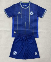 2026 World Cup Bosnia And Herzegovina Home Kids Soccer Jersey