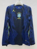 2026 World Cup Brazil Away Long sleeves Fans Soccer Jersey(长袖)