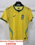 2026 World Cup Brazil Home Women Player Version Soccer Jersey (女)