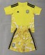 26-27 Aston Villa Yellow GoalKeeper Kids Soccer Jersey