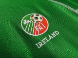2002 Northern Ireland Home Long sleeves Retro Soccer Jersey