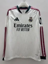 26-27 RMA Home Long Sleeve Fans Soccer Jersey (长袖)