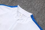 26-27 France High Quality Half Pull Tracksuit