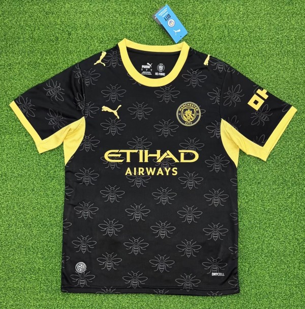 26-27 Man City Away Leaked Edition Fans Soccer Jersey