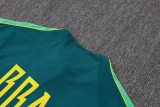 26-27 Brazil High Quality Half Pull Tracksuit