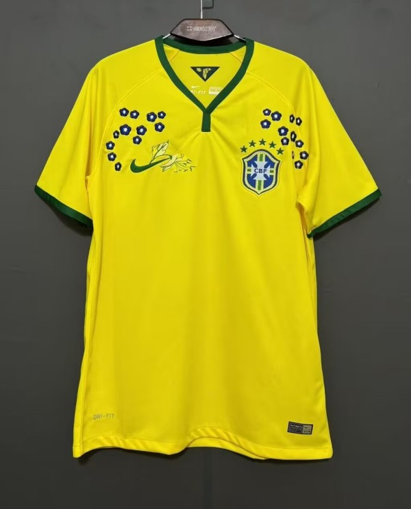 26-27 Brazil Embroidered Version Soccer Jersey