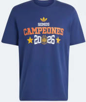 26-27 Spain Blue High Quality Casual T-Shirt