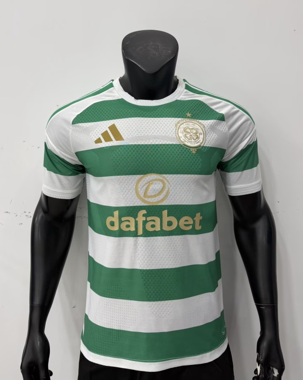 26-27 Celtic Home Player Version Soccer Jersey
