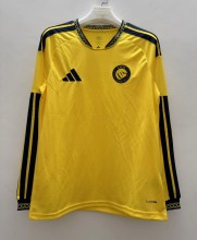 26-27 AL-Nassr Home Leaked Edition Long Sleeve Fans Soccer Jersey (长袖)