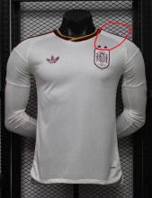 2026 World Cup Spain Away Long Sleeve Player Version Soccer Jersey (With 2 Star)*两颗星*长袖球员