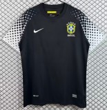 2010 Brazil GoalKeeper Retro Soccer Jersey