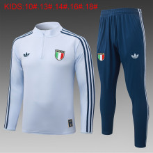 26-27 Italy High Quality Kids Half Pull Tracksuit
