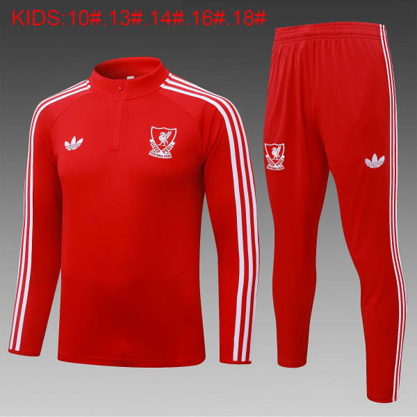 26-27 LIV High Quality Kids Half Pull Tracksuit