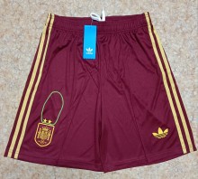 2026 Spain Away Shorts Pants (With 2 Star)*两颗星