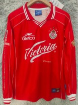 1999-2000 Toluca Home Long Sleeve Retro Soccer Jersey