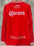 1999-2000 Toluca Home Long Sleeve Retro Soccer Jersey