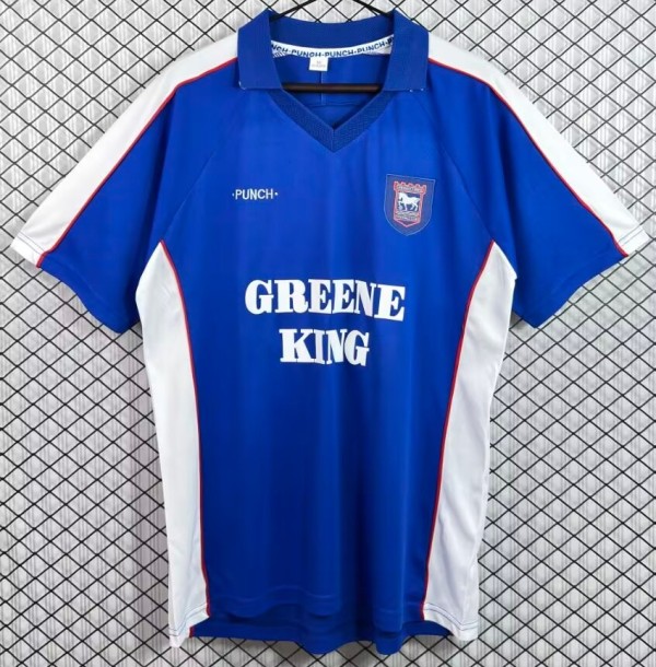 1999-2001 Ipswich Home Retro Soccer Jersey