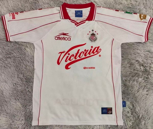 1999-2000 Toluca Away Retro Soccer Jersey