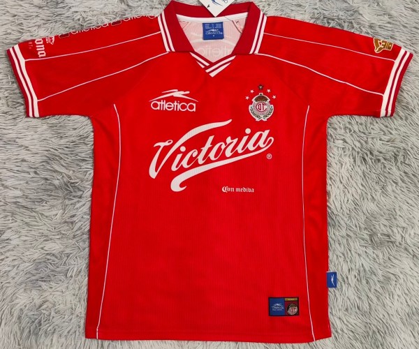 1999-2000 Toluca Home Retro Soccer Jersey