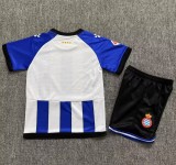 26-27 Espanyol Home Kids Soccer Jersey