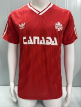 1986 Canada Away Retro Fans Soccer Jersey
